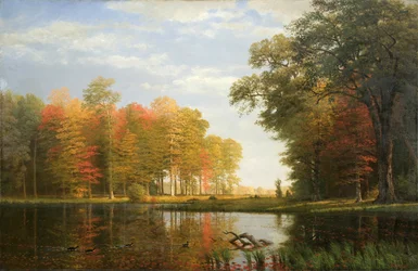 Autumn Woods, 1886 (olie på linned)